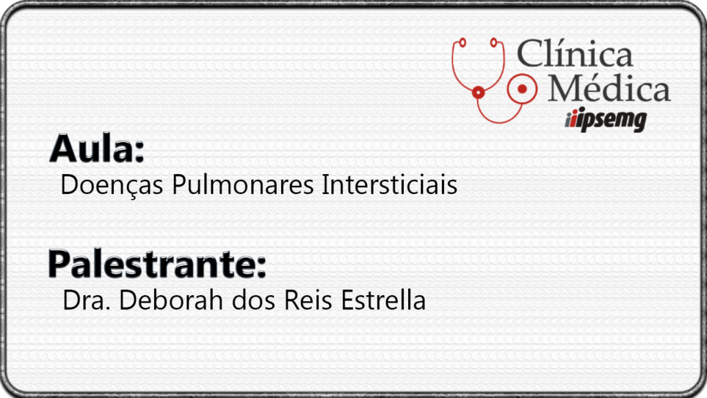 Doenças Pulmonares Intersticiais