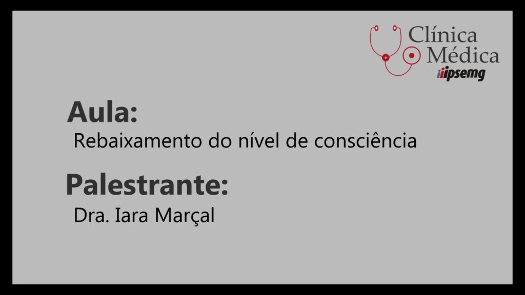 Rebaixamento do nível de consciência